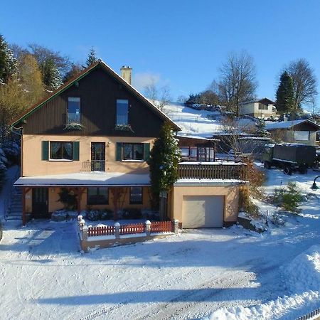 Ferienwohnung Ritter Schmiedefeld am Rennsteig Bagian luar foto